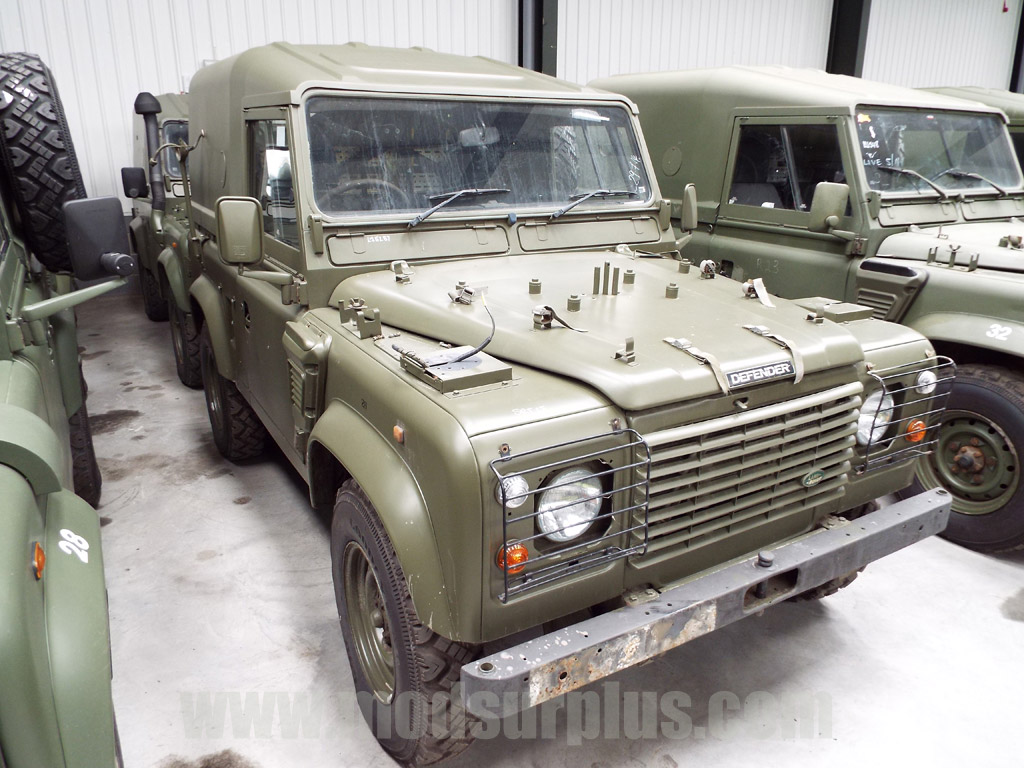 Land Rover Defender 90 Wolf RHD Hard Top (Remus) - Govsales of mod surplus ex army trucks, ex army land rovers and other military vehicles for sale