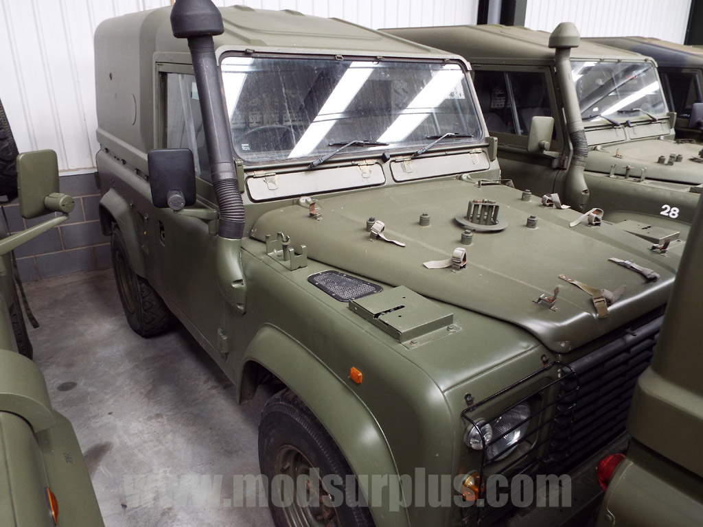 Land Rover Defender 90 Wolf RHD Hard Top (Remus) - Govsales of mod surplus ex army trucks, ex army land rovers and other military vehicles for sale