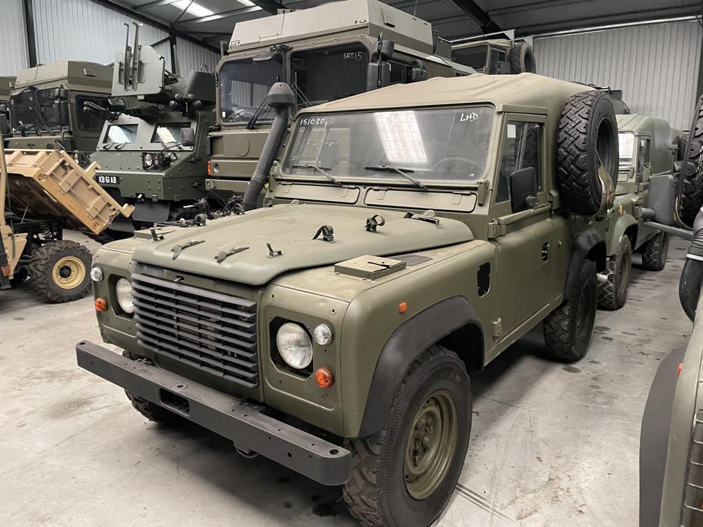 Land Rover Defender 90 Wolf LHD Hard Top (Remus) - Govsales of mod surplus ex army trucks, ex army land rovers and other military vehicles for sale